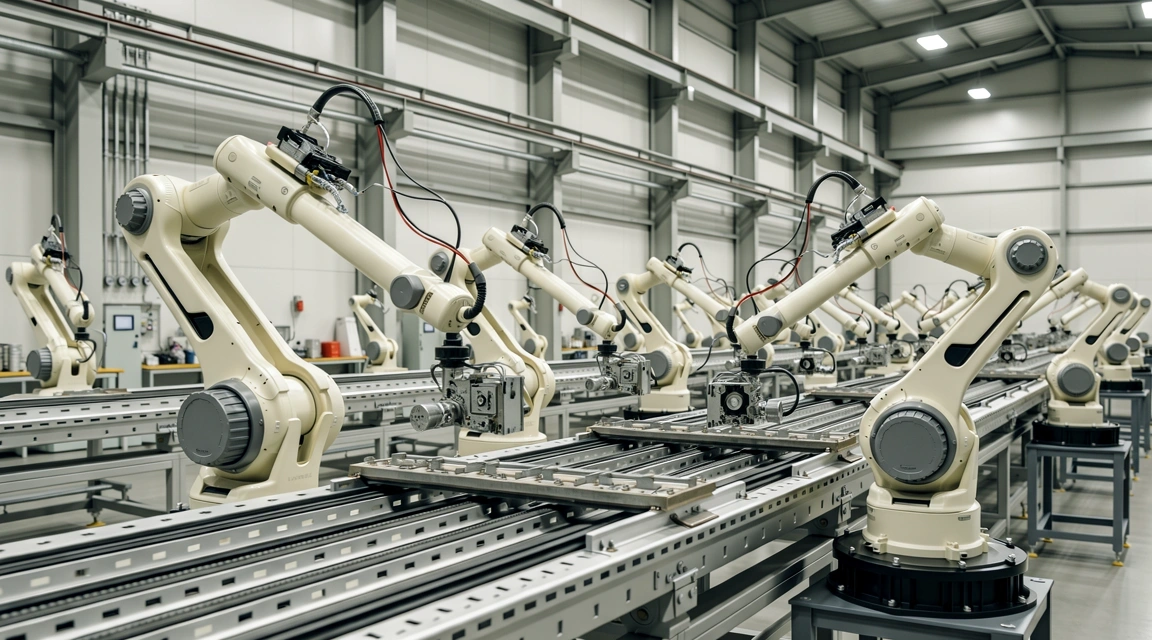 Automated manufacturing line